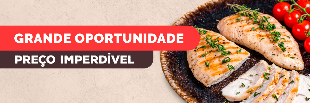 Grande oportunidade - Peito de Frango Halal