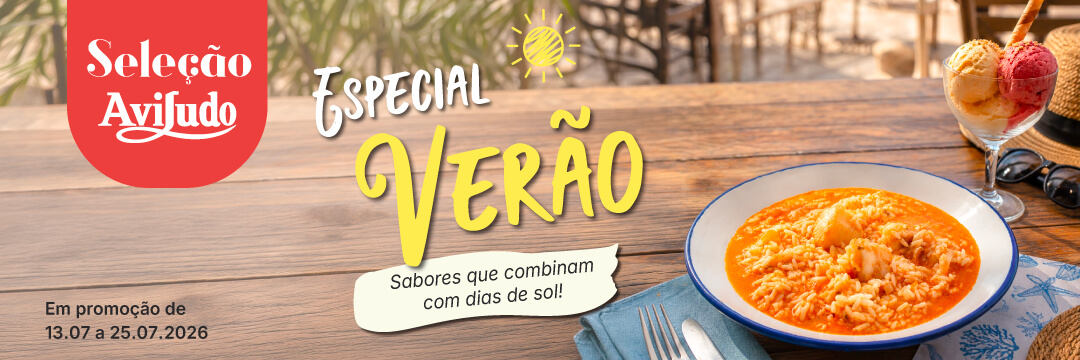 Promo��es Sele��o Aviludo - Especial Ver�o - Sabores que combinam com dias de sol.