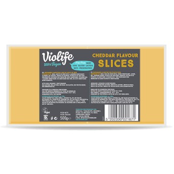 Violife Fatias Cheddar 500 g