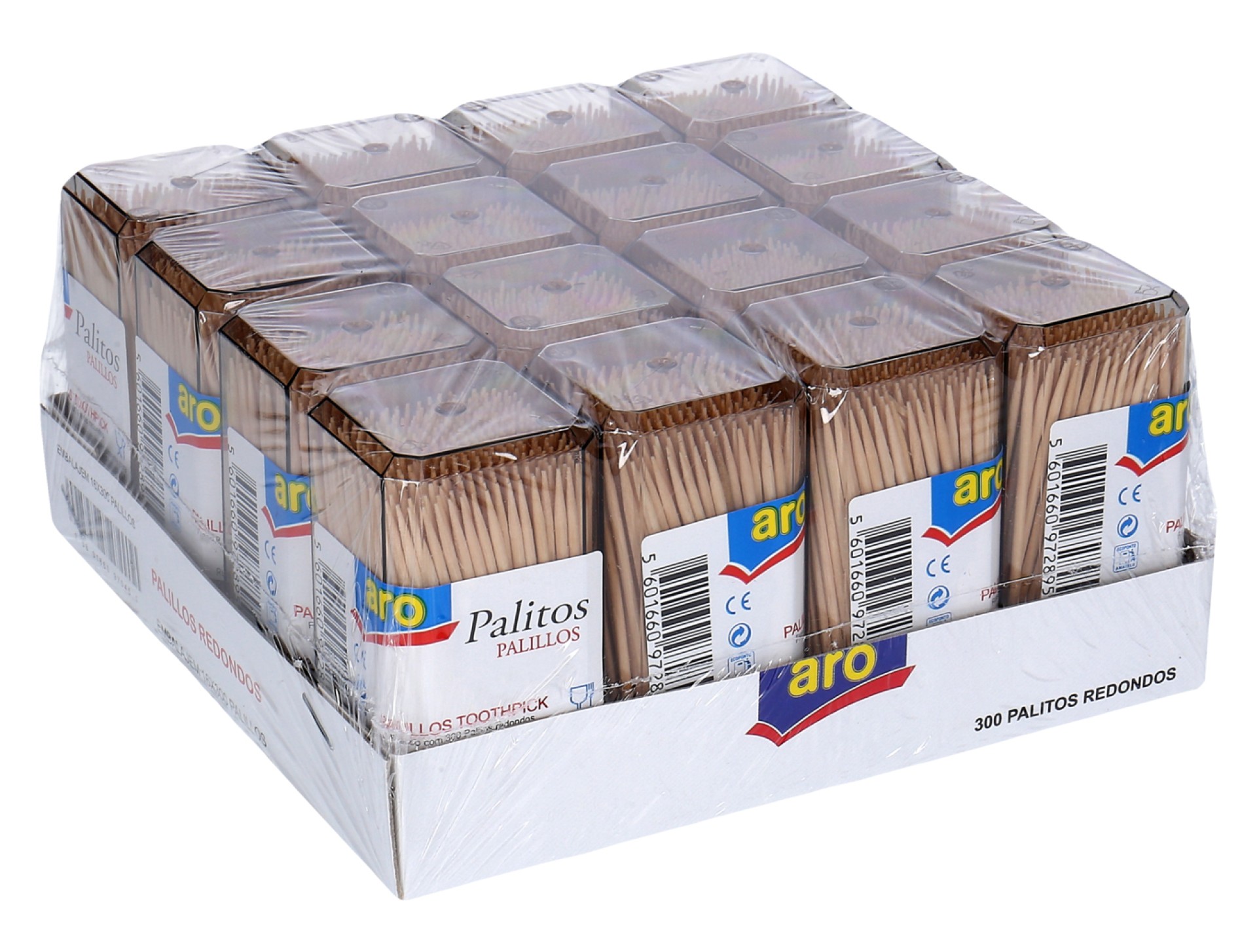 Palitos Redondos Frasco aro 16x300 Un Palitos Redondos Frasco aro 16x300 Un