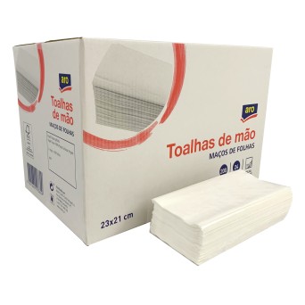 Toalha Mo Zig-zag 1 Folha 23X21 cm aro Emb. 4800 Un