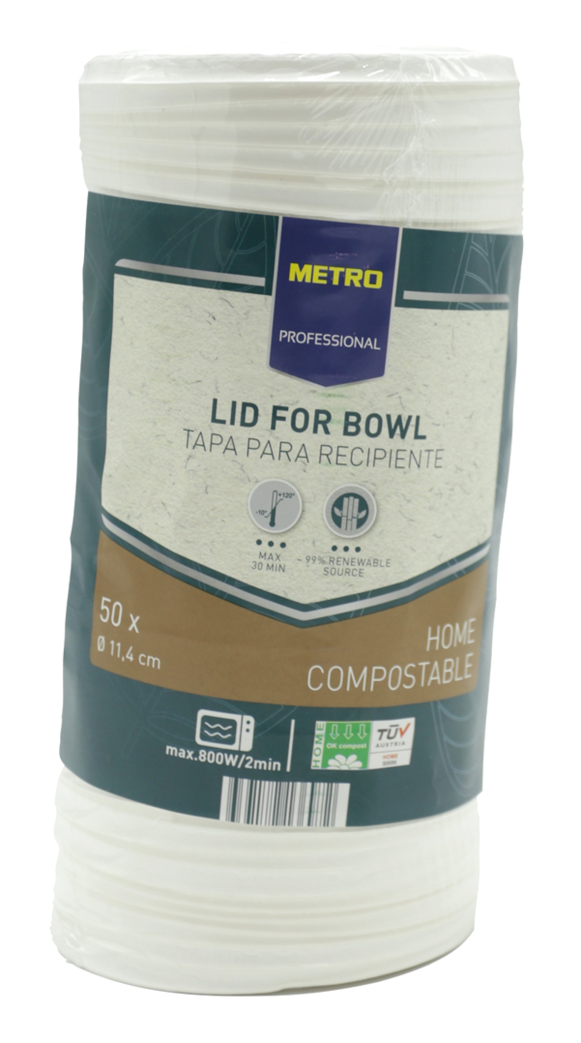 Tampa Sopa 450 ml METRO Profissional Emb. 50 Un