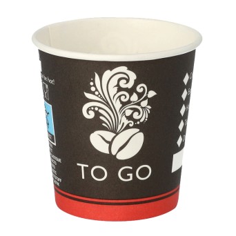 Copo Caf To-Go 100 ml RIOBA Emb. 80 Un
