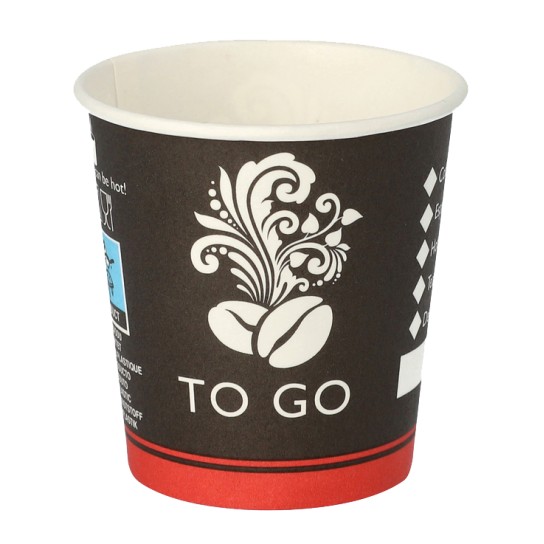 Copo Caf To-Go 100 ml RIOBA Emb. 80 Un