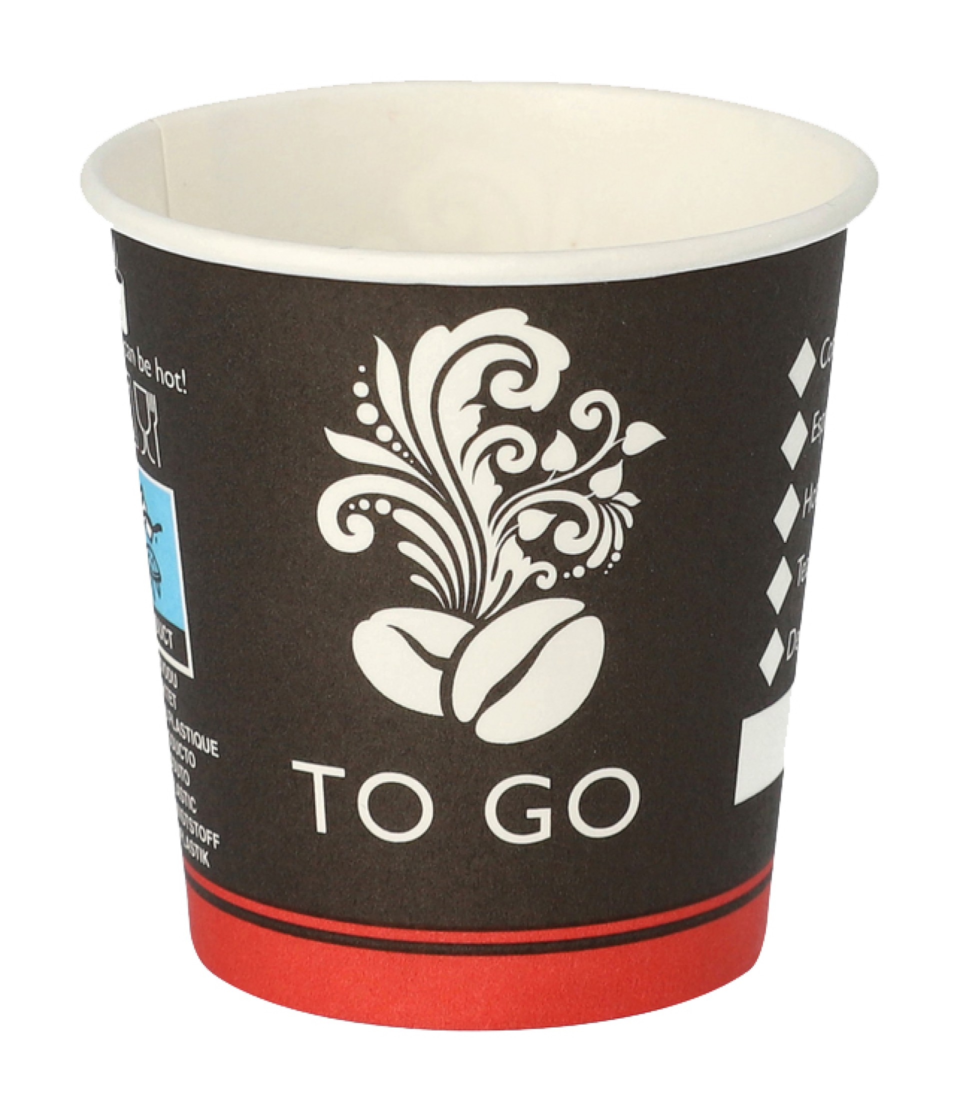 Copo Caf� To-Go 100 ml RIOBA Emb. 80 Un