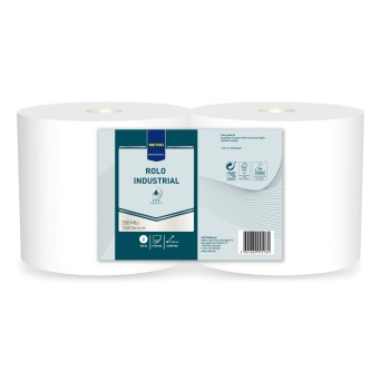 Rolo Industrial 2 Folhas 350 m METRO Profissional Emb. 2 Un