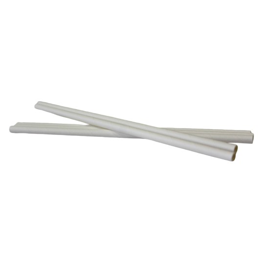 Palhinha Reta Branca 200X5,3 mm RIOBA 500 Un
