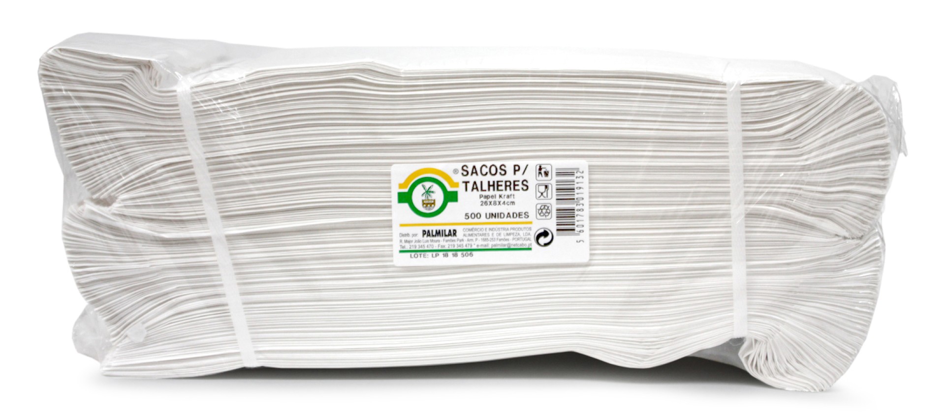 Saco Papel Branco p/ Talher Cx 500 Un Saco Papel Branco p/ Talher Cx 500 Un