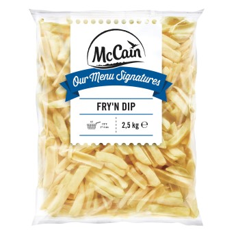 Batata Fry N Dip Congelada McCain 5x2,5 kg