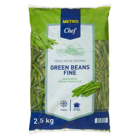 Feijo Verde Fino Congelado METRO Chef 4x2,5 kg