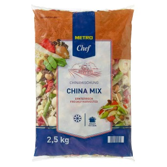 Mistura Chinesa Congelada METRO Chef 4x2,5 kg