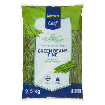 Feijo Verde Fino Congelado METRO Chef 4x2,5 kg