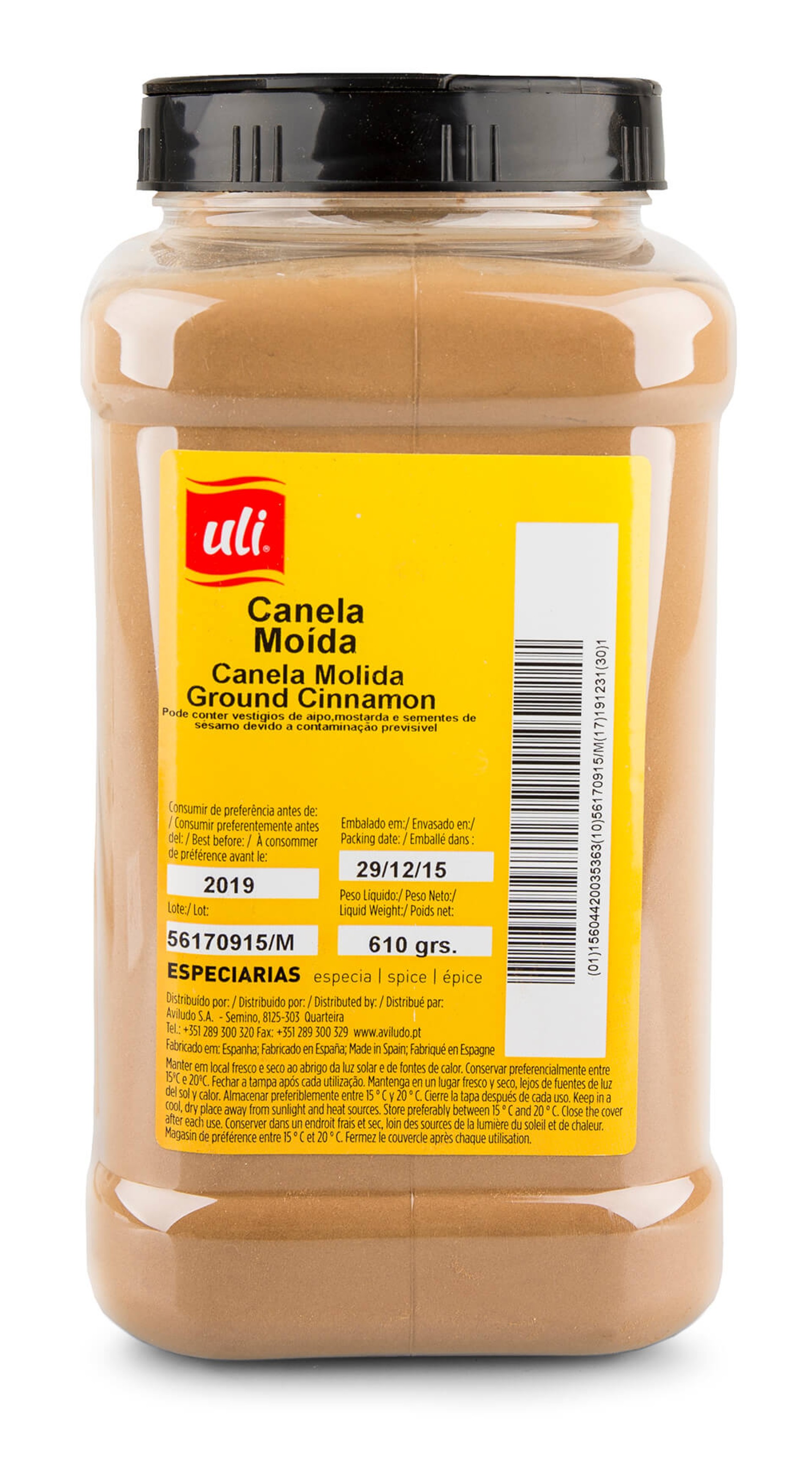 Canela Mo�da Uli Pet 610 g