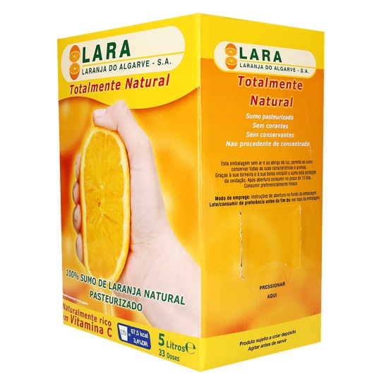 Sumo Laranja Natural Pasteurizado 5 l