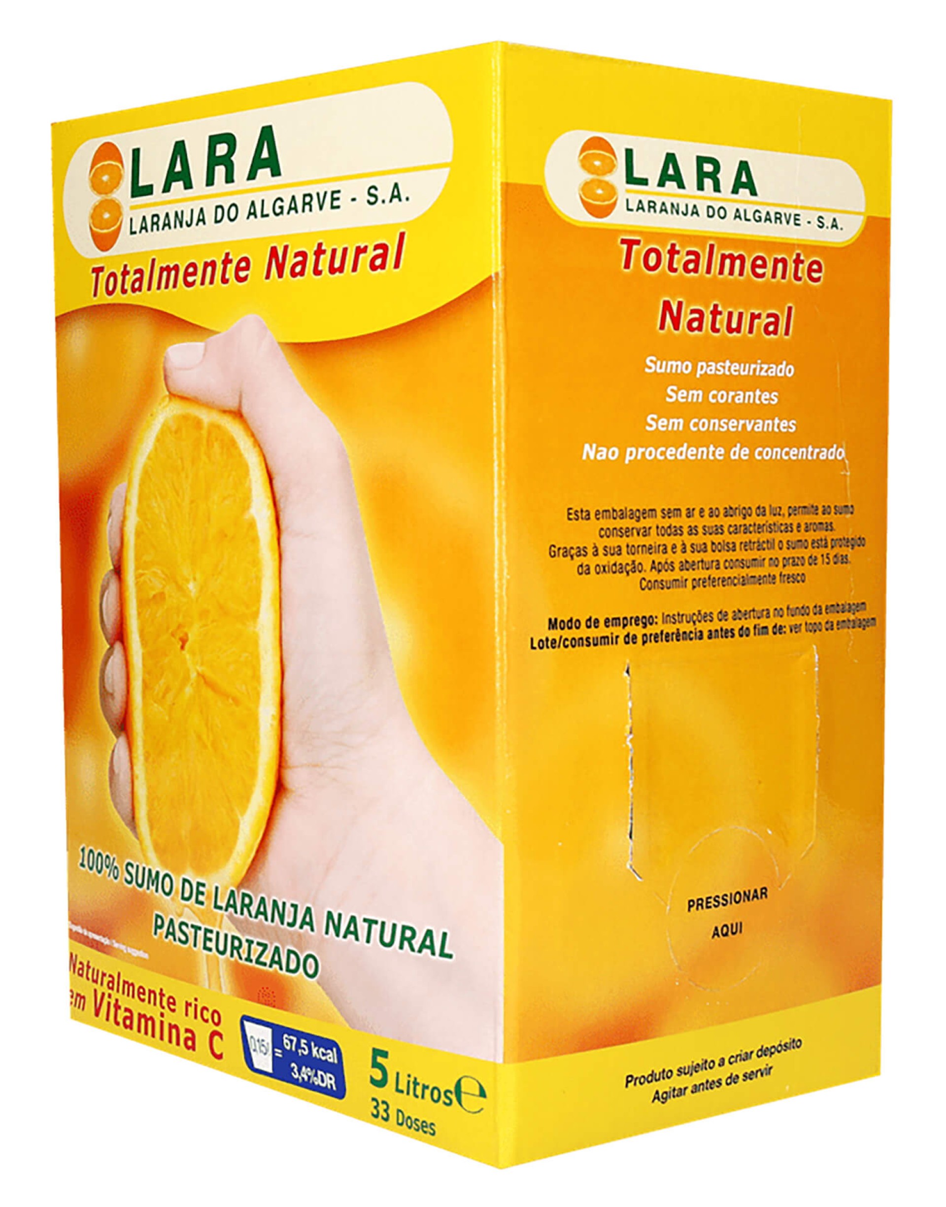 Sumo Laranja Natural Pasteurizado 5 l Sumo Laranja Natural Pasteurizado 5 l