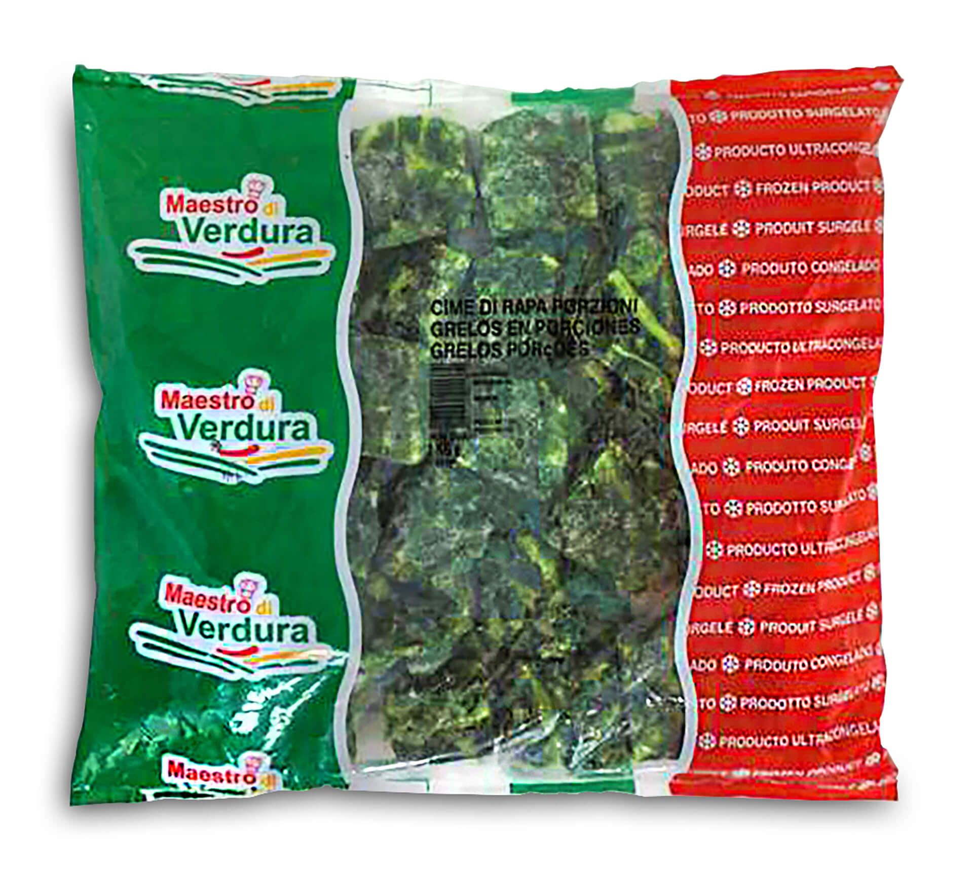 Grelos Porções Congelados 10x1 kg Grelos Porções Congelados 10x1 kg