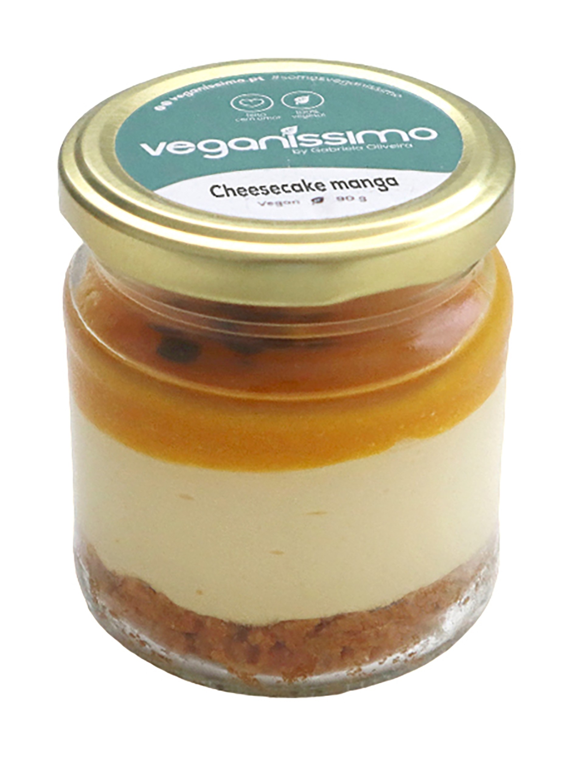 Cheesecake Manga/Maracuj� Vegan Congelado 15x105 g