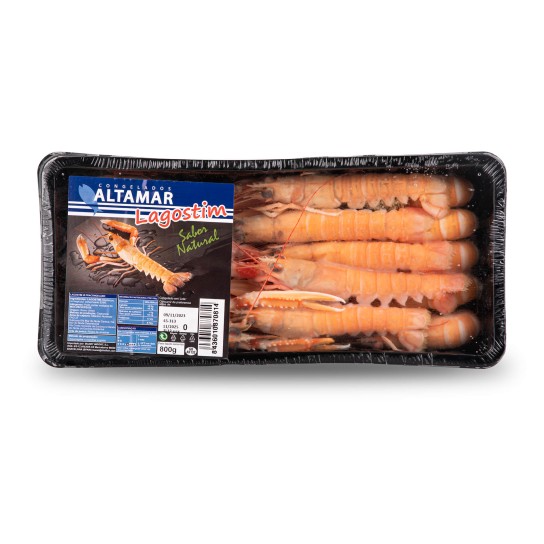 Lagostim 8/12 Congelado Reino Unido 800 g