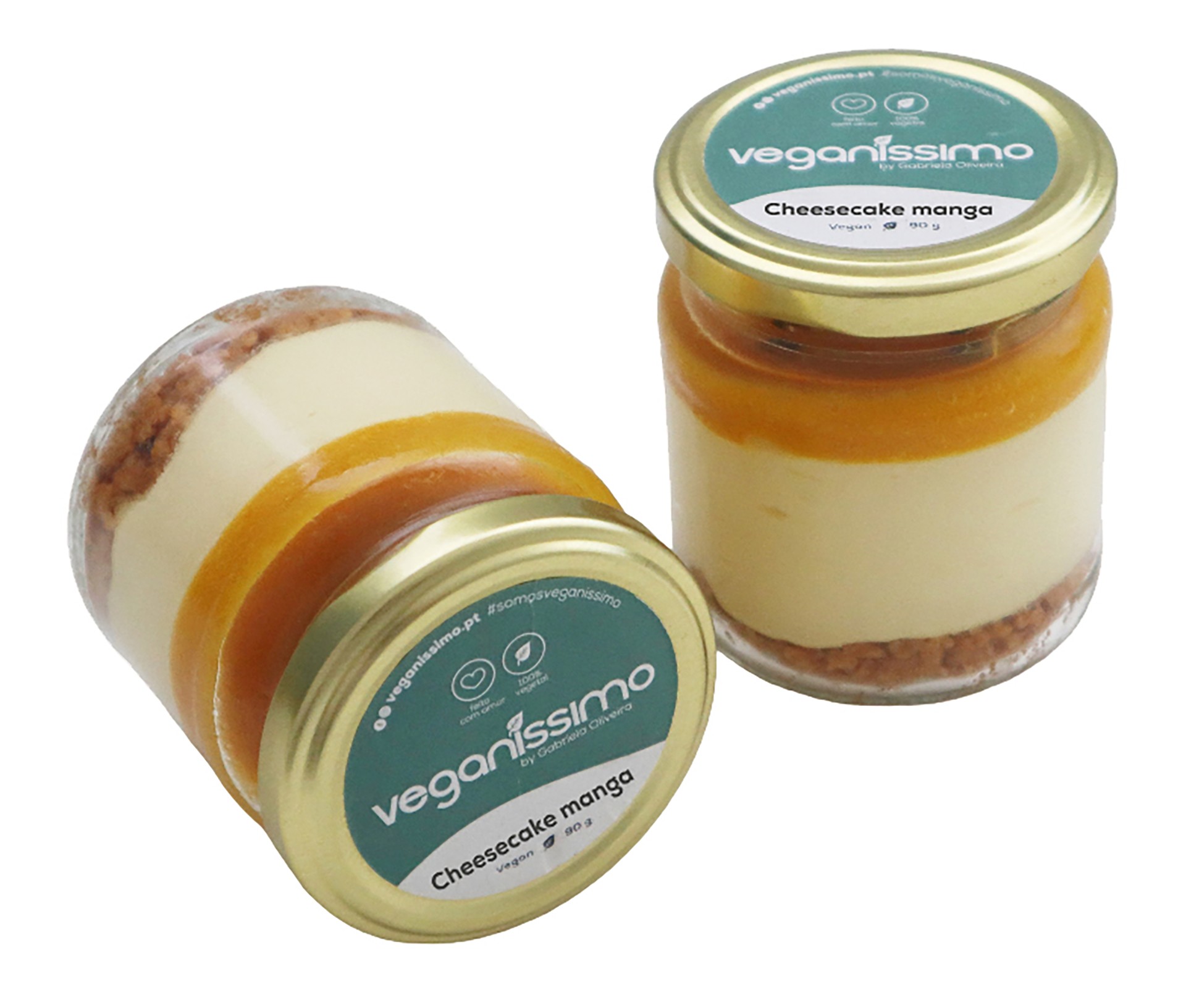 Cheesecake Manga/Maracuj� Vegan Congelado 15x105 g