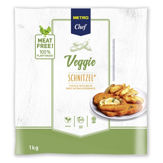 Schnitzel Veggie Congelado METRO Chef 1 kg