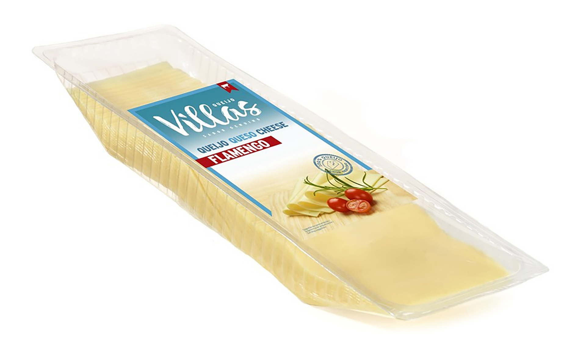 Queijo Flamengo Fatiado LFO 1 kg