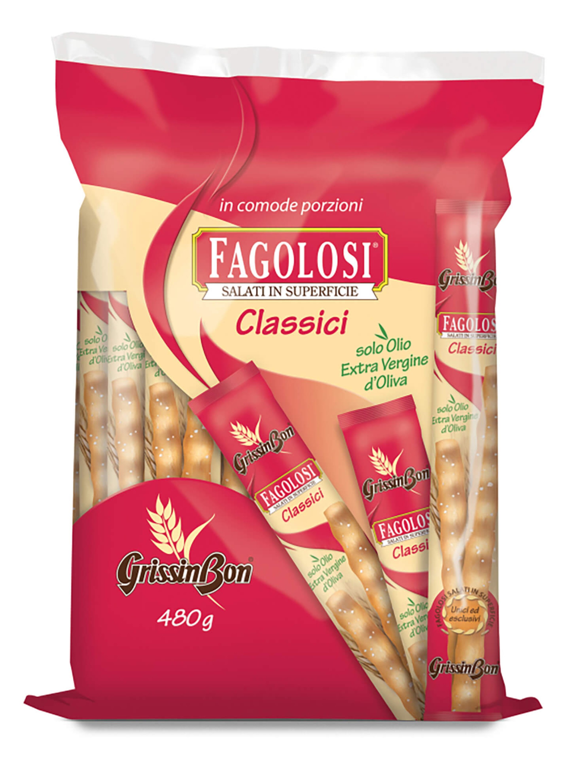 Grissinos Cl�ssicos c/ Azeite 6x480 g