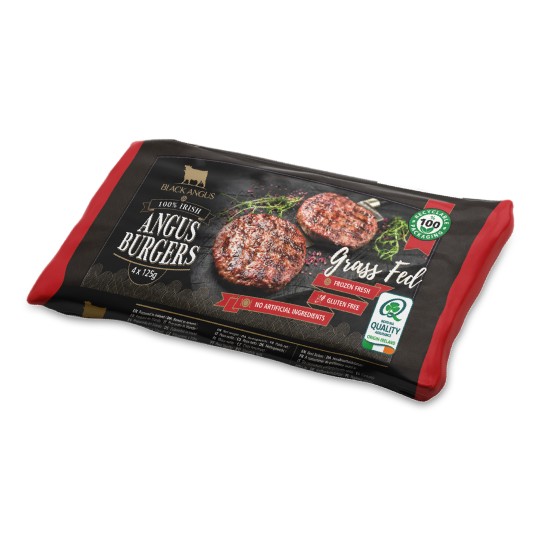 Hamb�rguer Bovino Black Angus Congelado 16x(4x125 g)