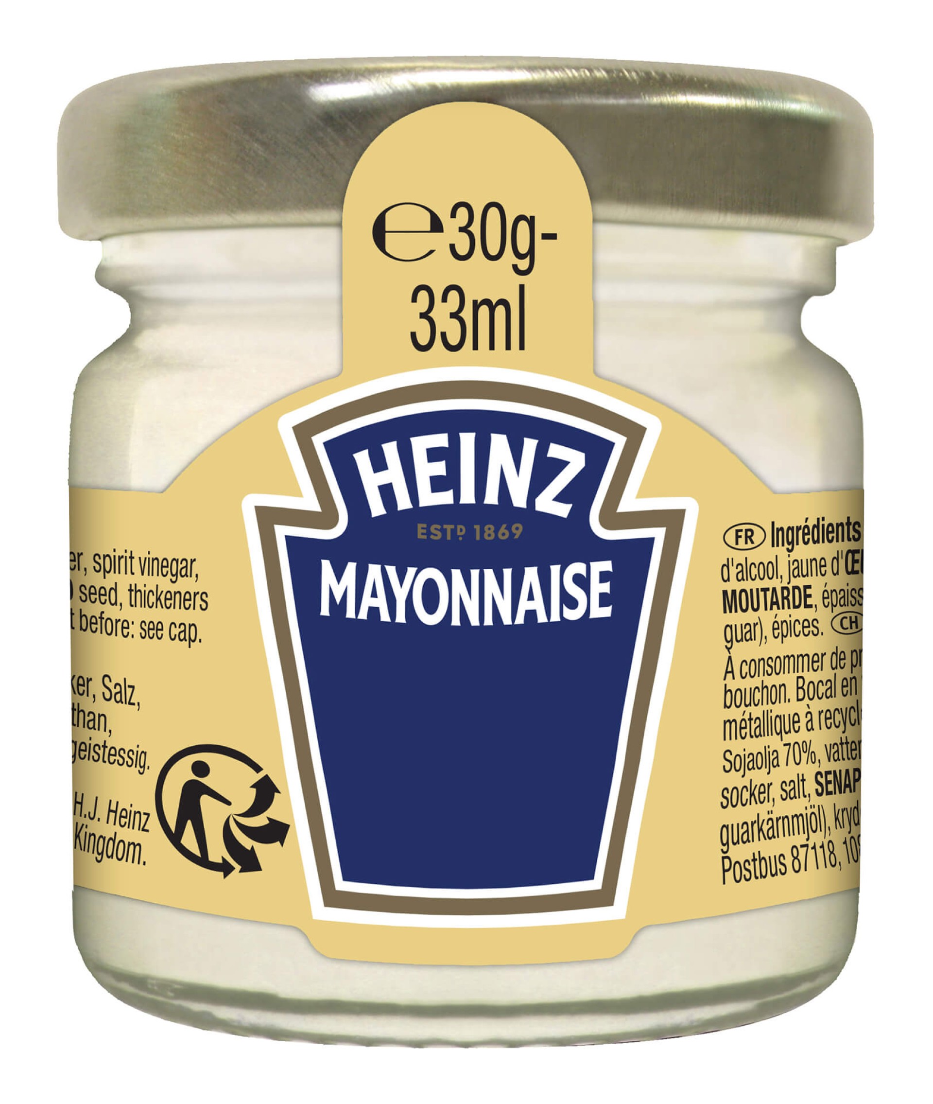 Maionese Heinz Frasco 80x33 ml