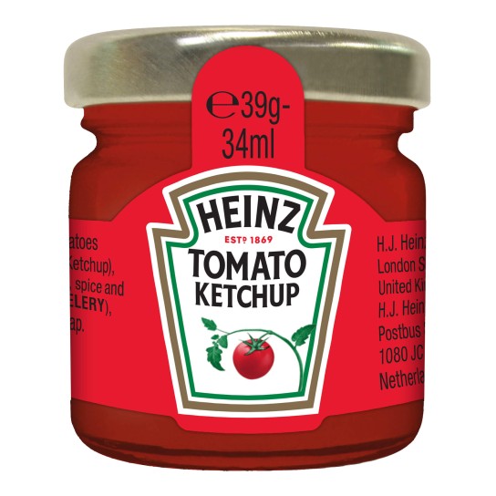 Ketchup Heinz Frasco 80x39 g