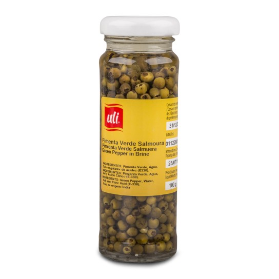 Pimenta Verde Uli Frasco 12x100 g