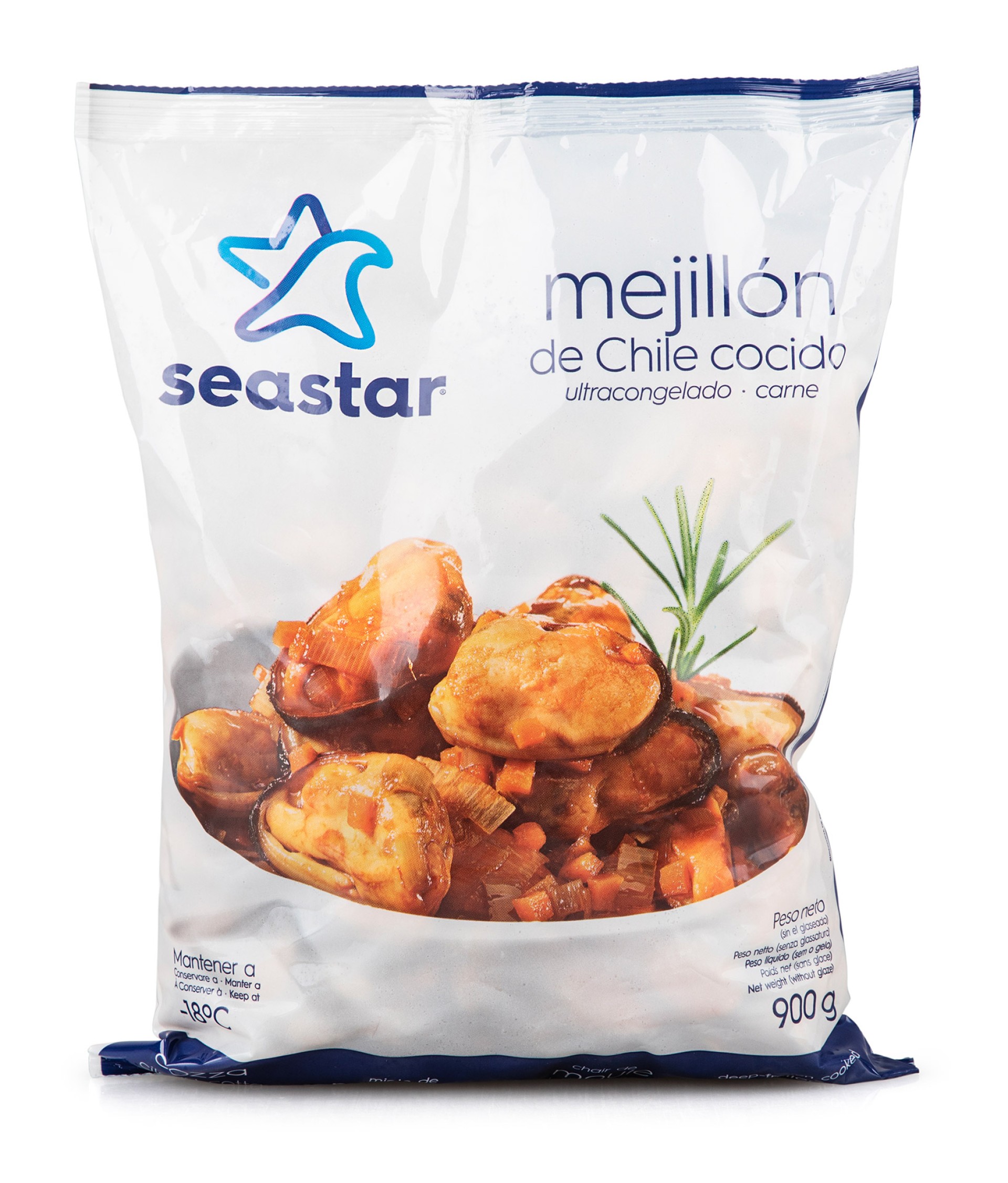 Miolo Mexilh�o 200/300 Congelado Chile 900 g