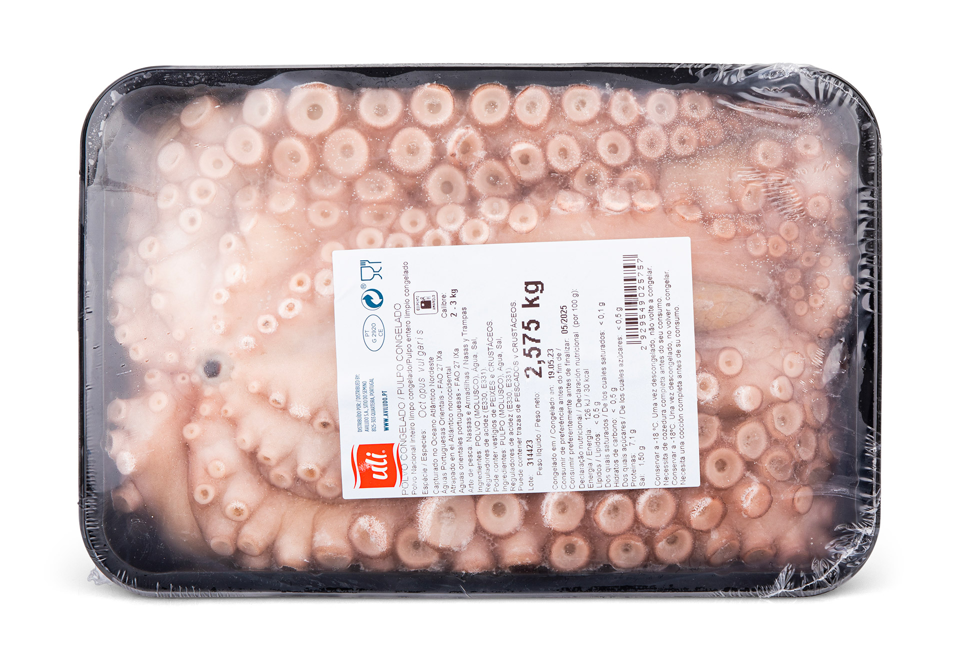 Polvo Nacional 2000/3000 Congelado Uli Polvo Nacional 2000/3000 Congelado Uli