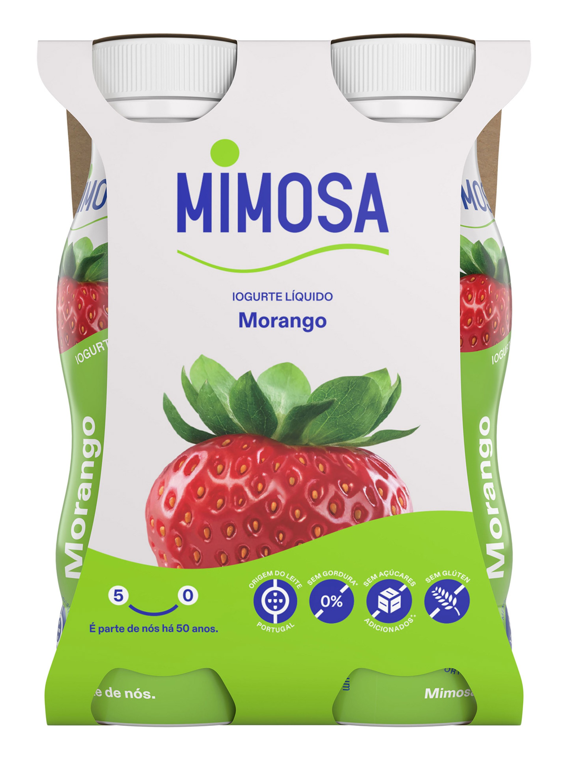 Iogurte L�quido Morango Mimosa 24x151 ml