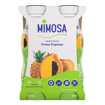 Iogurte Lquido Frutos Tropicais Mimosa 24x151 ml