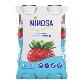 Iogurte Lquido Morango Magro Mimosa 24x151 ml