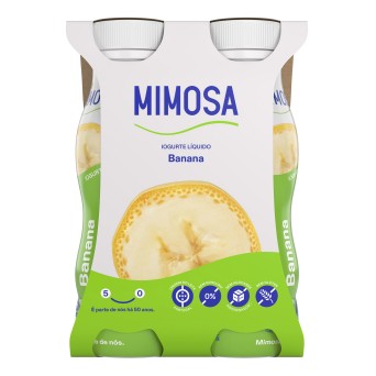 Iogurte Lquido Banana Mimosa 24x151 ml