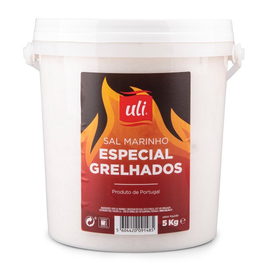 Sal Marinho Especial Grelha Uli Balde 5 kg