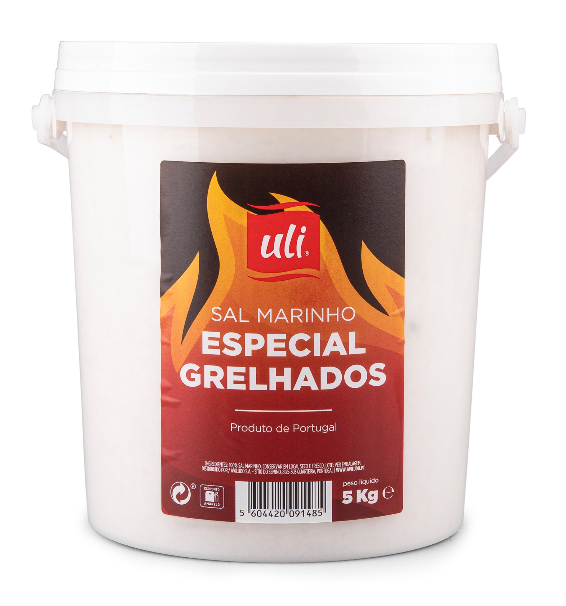 Sal Marinho Especial Grelha Uli Balde 5 kg