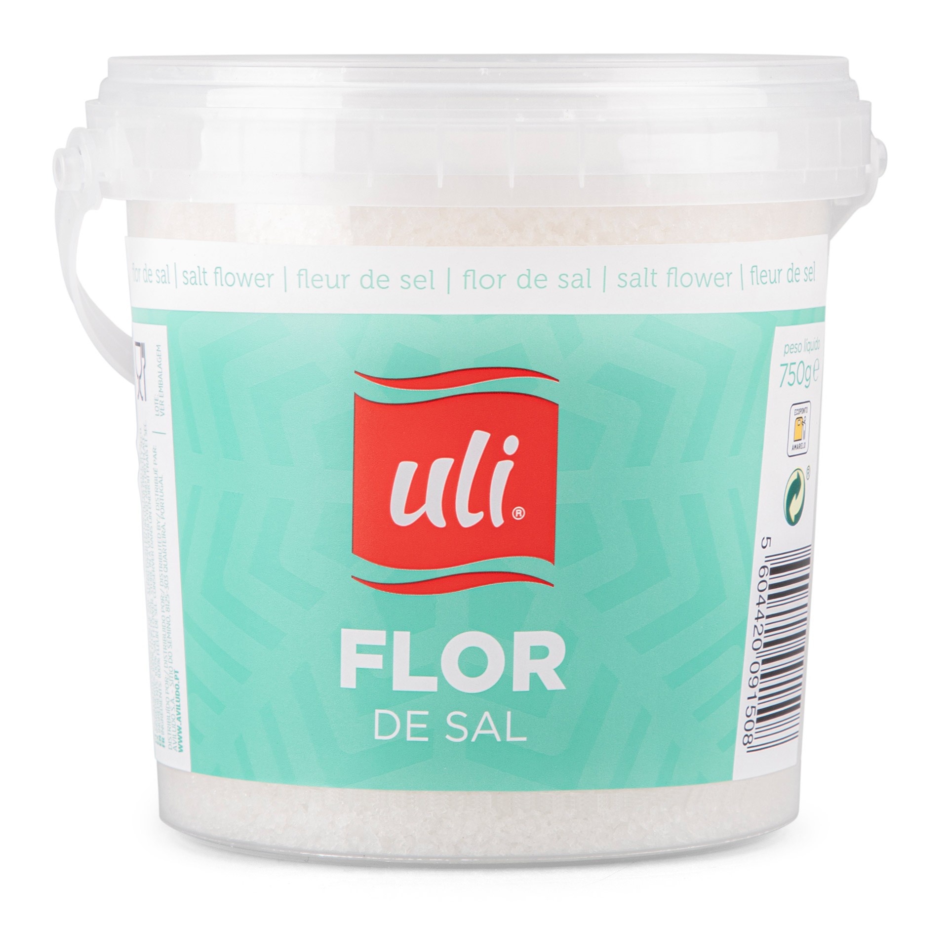 Flor Sal Uli Balde 2x750 g