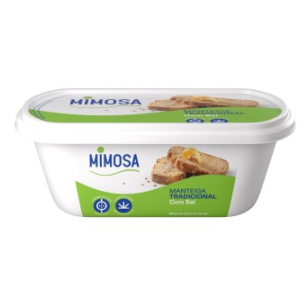 Manteiga c/ Sal Mimosa Cuvete 20x250 g