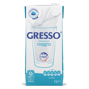 Leite UHT Magro Gresso 6x1 l