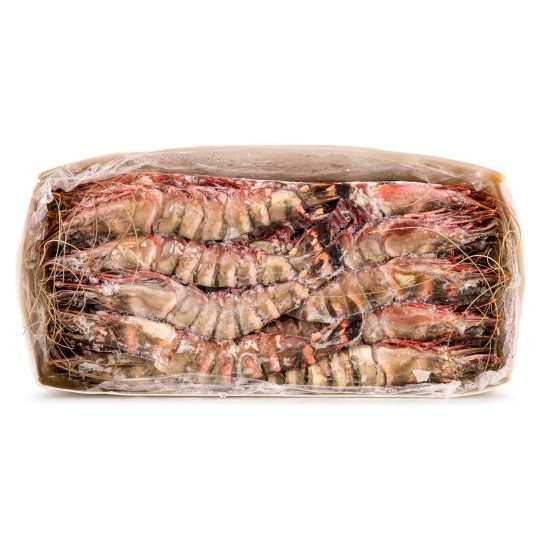 Camaro Tigre Casca Mole N1 Congelado Cx 2 kg