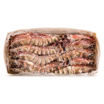 Camaro Tigre Casca Mole N1 Congelado Cx 2 kg