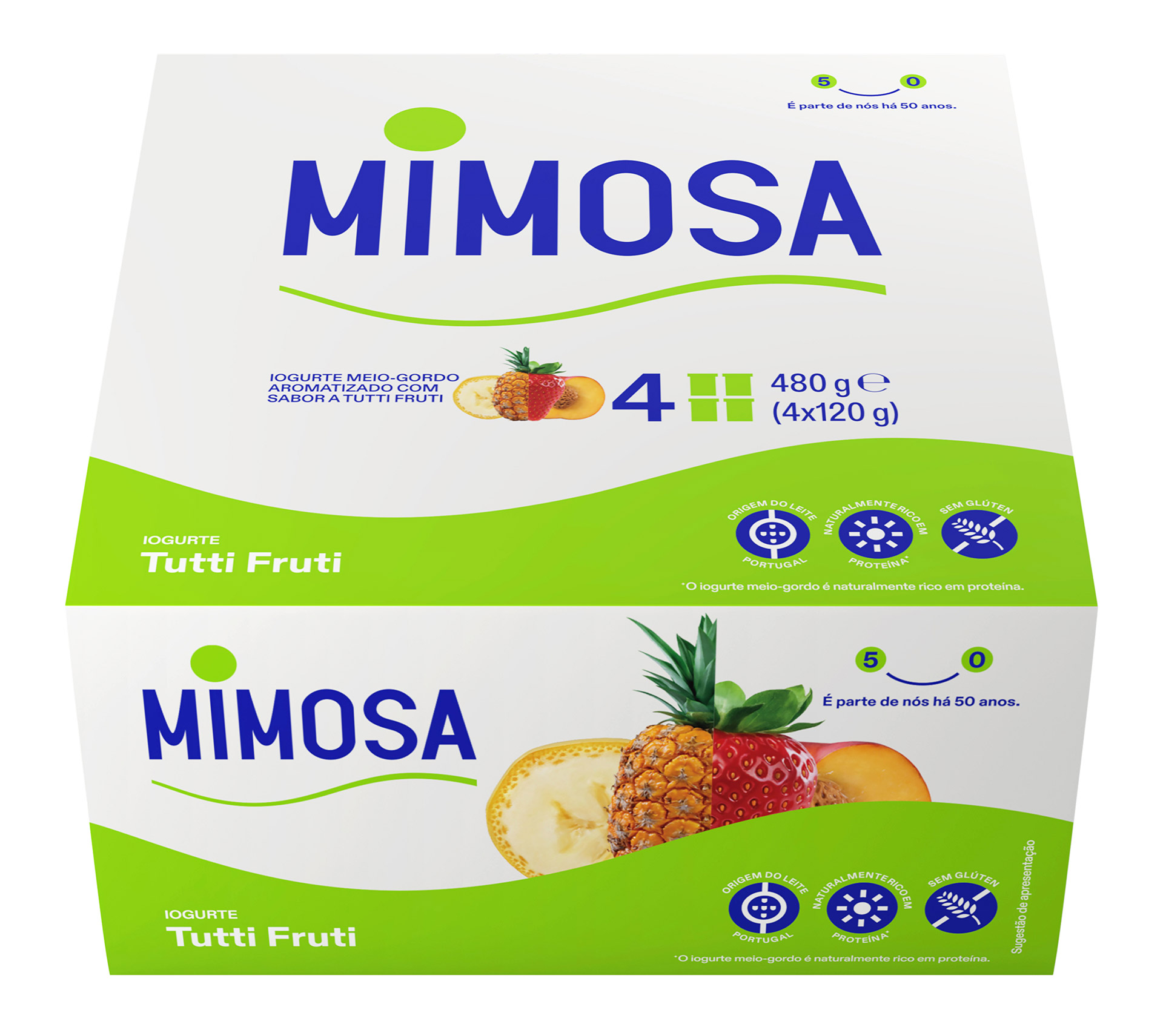 Iogurte Aroma Tutti Fruti Mimosa 24x120 g Iogurte Aroma Tutti Fruti Mimosa 24x120 g