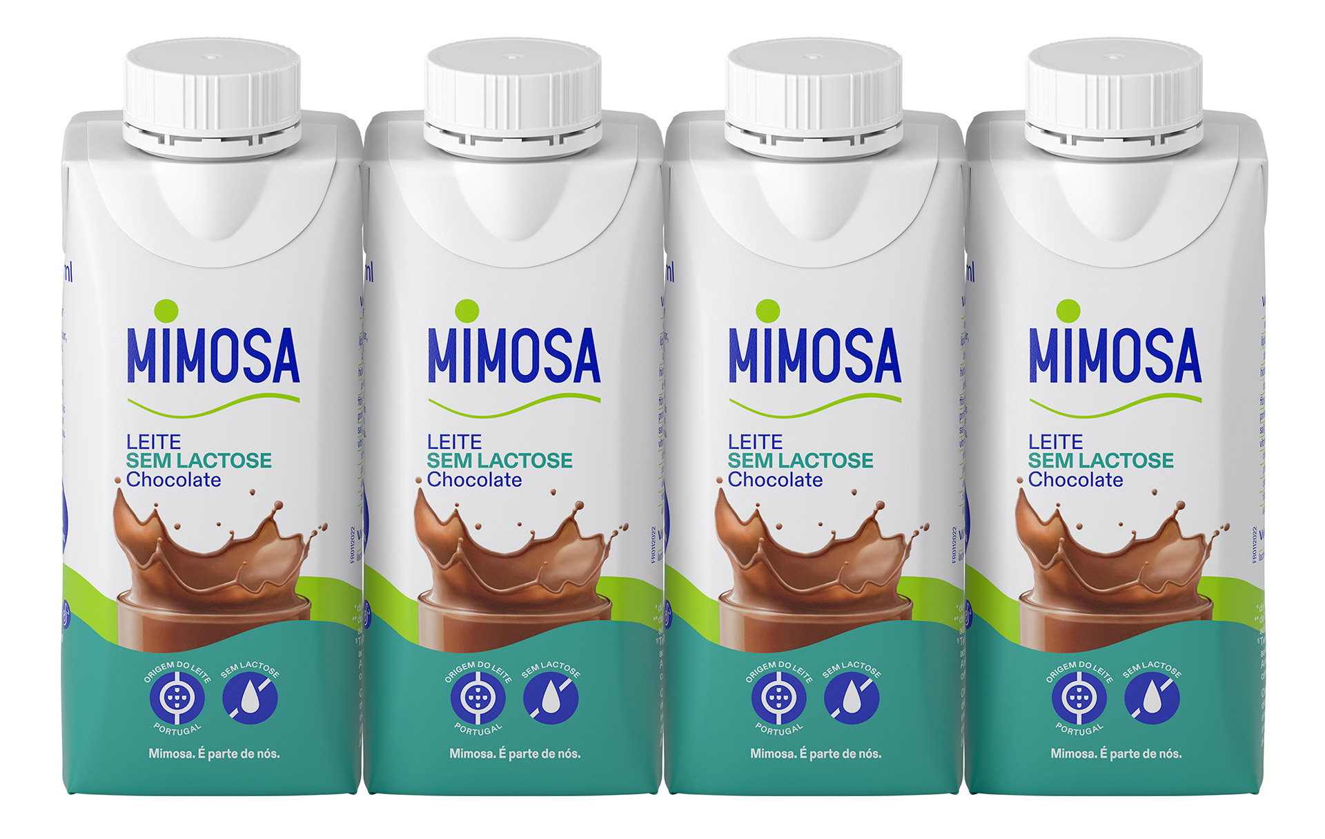 Leite Chocolate s/ Lactose Mimosa 32x200 ml Leite Chocolate s/ Lactose Mimosa 32x200 ml