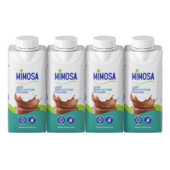 Leite Chocolate s/ Lactose Mimosa 32x200 ml