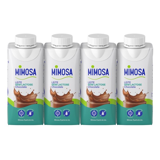 Leite Chocolate s/ Lactose Mimosa 32x200 ml