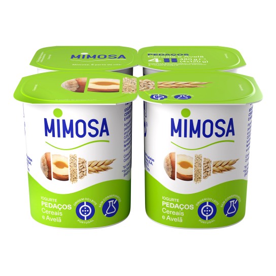 Iogurte Pedaos Cereais Mimosa 6x(4x120 g)