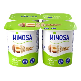 Iogurte Pedaos Cereais Mimosa 6x(4x120 g)