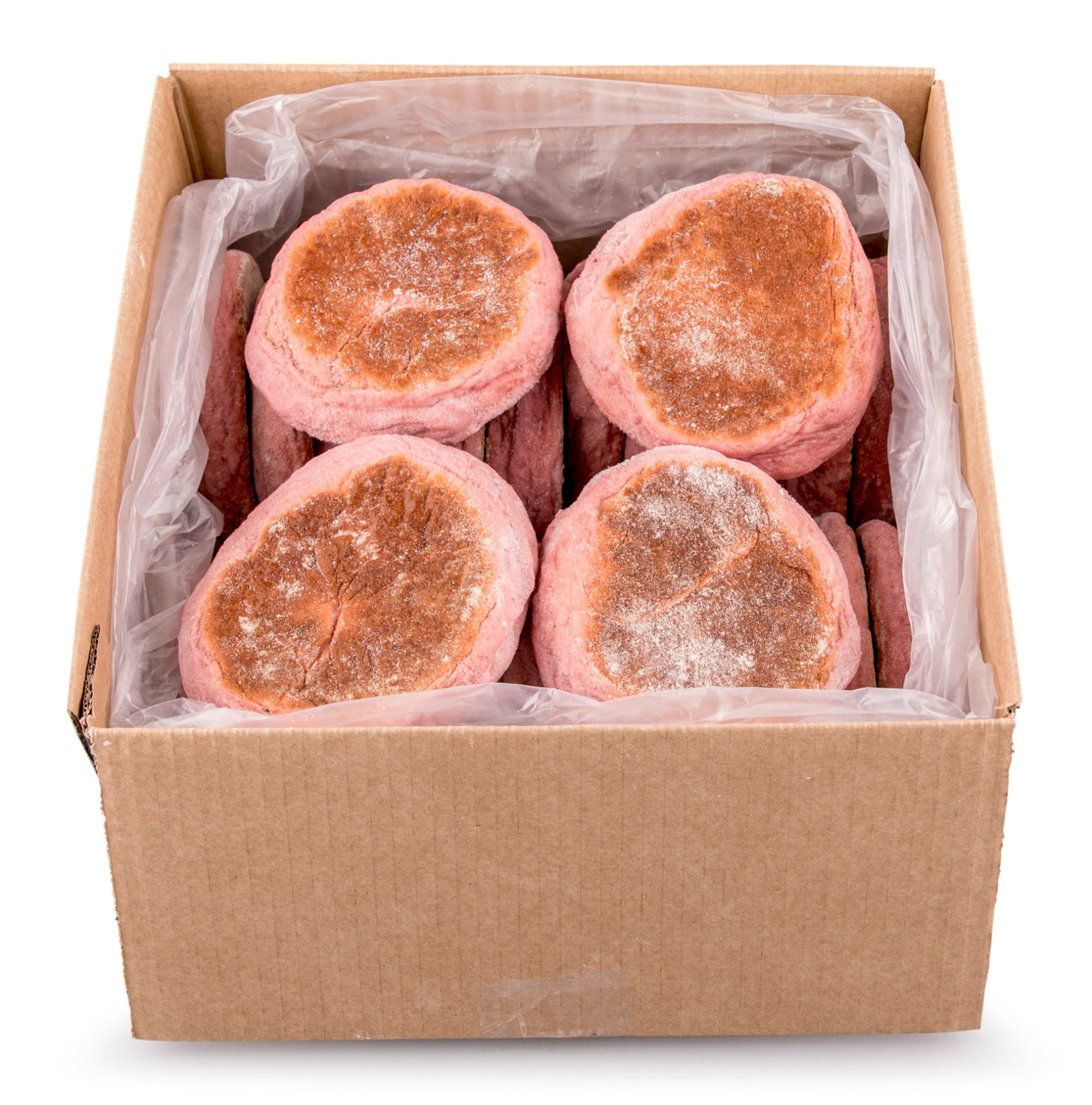 Pão Bolo Caco Beterraba Congelado 25x120 g Pão Bolo Caco Beterraba Congelado 25x120 g